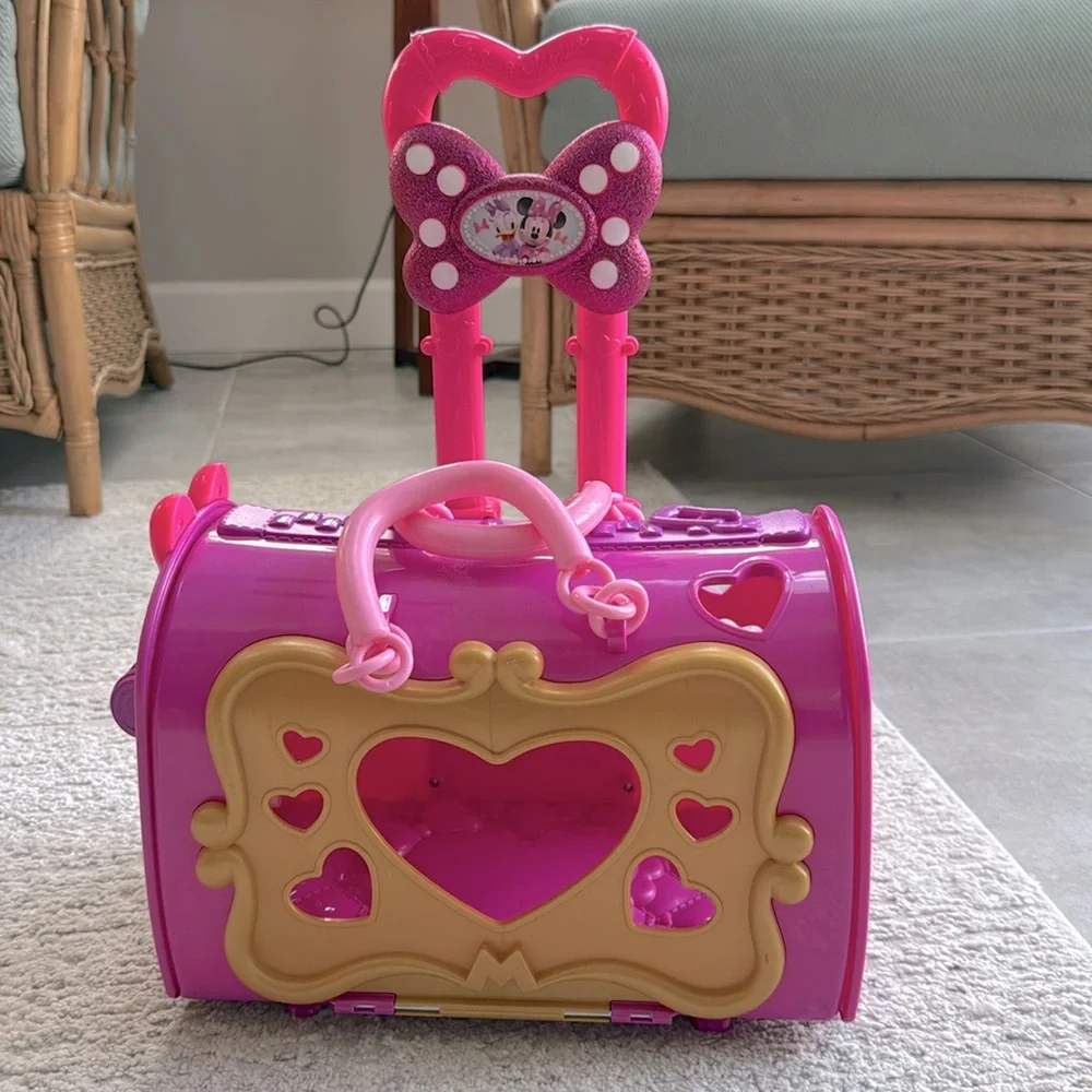 Disney Minnie Mouse Happy Helpers Pet Carrier Playset - Excellent Condition - Picture 3 of 10